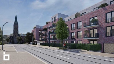 1-Zimmerwohnung im EG mit Gartenterrasse zur Hausdorffstraße (B07)