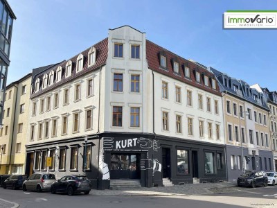 Einfache 2-Raum-Wohnung mit saniertem Tageslichtbad und Abstellraum in Buckau zu vermieten!