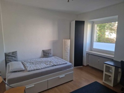 MS Gremmendorf: helles teilmöbliertes Appartement für berufstätige Wochenendfahrer/in