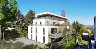 "WOHNEN AM HAMBACHER REBENMEER": 2-Zimmer-Wohnung im 1. OG am Ortsrand mit Fernblick -W 5.2-