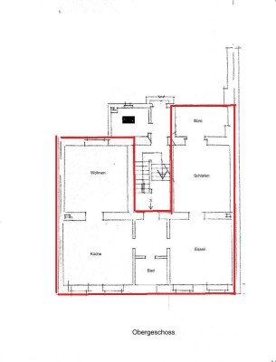 Helle 4-Zimmer Wohnung im 1. OG in Düsseldorf Flingern Nord