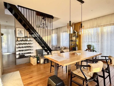 Exklusives Loft-WG-Zimmer mit eigenem WC-Duschbad 70 m² Panorama-Dachterrasse, Küchenzeile & Balkon