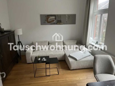 Tauschwohnung: 2 Zi Altbau (Dielen, Tiere OK) sucht 3/4 Zi