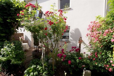 * Idyllische Gartenwohnung nahe Klinikum *