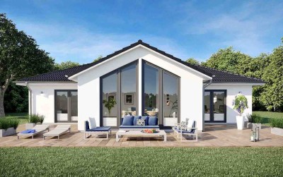 Großzügiger Bungalow - Effizienzhaus mit Förderbonus