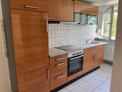 Modernisierte 3-Zimmer-Wohnung mit Blick ins grüne