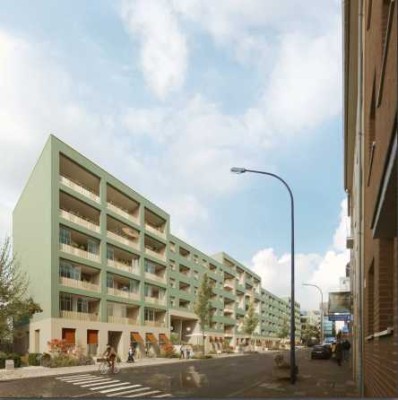 Erstbezug mit Balkon: Exklusive 2-Raum-Wohnung in Köln Braunsfeld