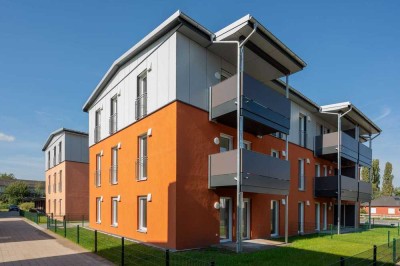 Erstbezug - moderne Etagenwohnung mit Einbauküche und Balkon