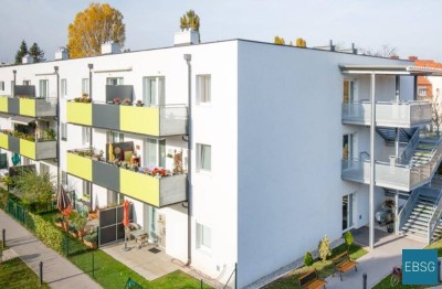 Betreubares Wohnen: 2-Zimmerwohnung im 1.OG mit Balkon