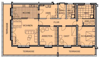 TERRASSENWOHNUNG MIT BLICK ÜBER LEIPZIG*FAHRSTUHL*