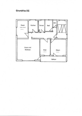 Schöne und gepflegte 4-Zimmer-Wohnung mit Balkon in Spalt - Enderndorf