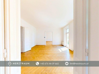 Altbaujuwel mit 117 m² &amp; Süd-Balkon – Helle, ruhige Wohnung mit Weitblick in Döbling