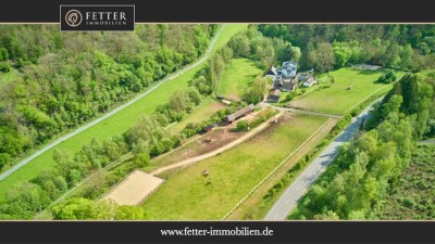 Historisches Mühlenanwesen mit Hotelbetrieb, Pferdepension und Entwicklungspotenzial im Hochtaunus!