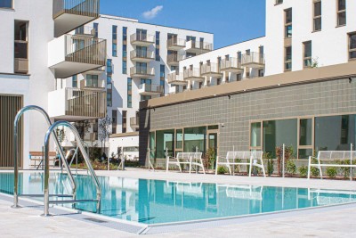 * ADELE * moderne 3-Zimmerneubauwohnung inkl. Pool, Fitnessraum &amp; Dachterrasse!
