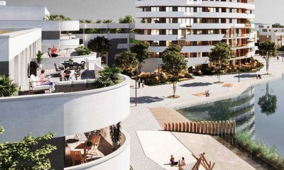 Wohnen am See - exklusive 2-Zimmer-Wohnung in Dornstadt - mit EBK
