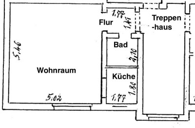 Freundliche 1-Zimmer-Wohnung in Dortmund an ruhige Dauermieterin/Dauermieter zu vermieten