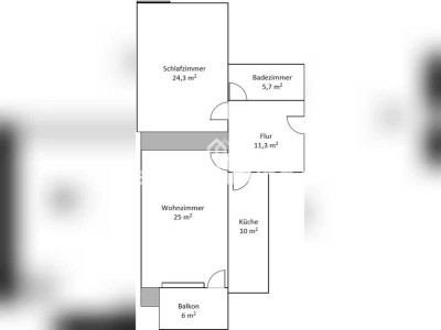 Tauschwohnung: Perfekt angebundene 2-Zimmerwohnung am Schlump