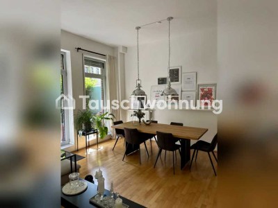 Tauschwohnung: 2 Zimmer in direkter Hafennähe, Terrasse, hohe Decken