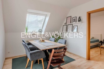 Modernes Wohnen auf zwei Ebenen – ETW mit Balkon, Dachterrasse und Doppelgarage