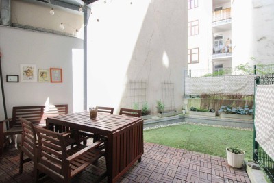 Moderne 2-Zimmer-Wohnung mit Terrasse am Augarten !