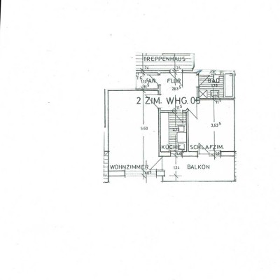 Schöne 2-Zimmerwohnung mit Balkon