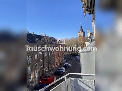 Tauschwohnung: Schöne, helle 3 Zimmer-Wohnung mit 2 Balkonen