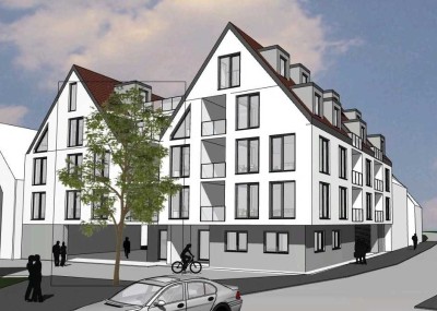 Helle 2-Zimmer-Wohnung zum Erstbezug im Zentrum von Langenau