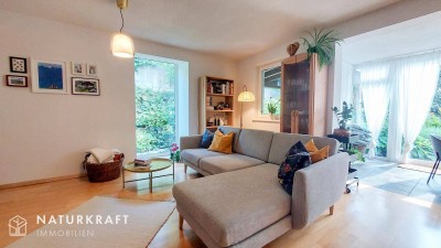 Doppelhaushälfte mit Garten in absoluter Ruhelage am Waldrand