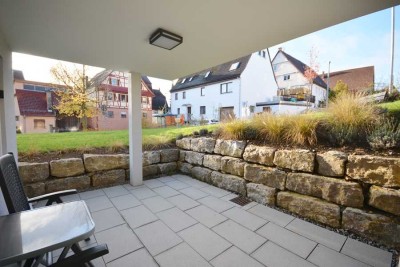 Moderne 2-Zimmer-Gartengeschosswohnung in Mötzingen