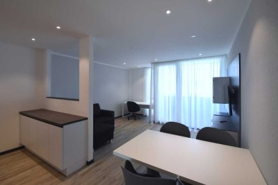 2,5 Zimmer Apartment für 2 Personen, komplett möbliert, Balkon, zentrale Lage - ab 01.01.2026