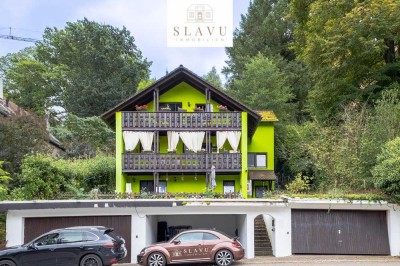 Einzigartiges MFH mit 3 Wohneinheiten in Neckargemünd | Garten, Garage, 2 Terrassen