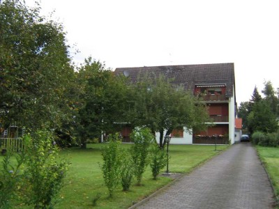 helle, freundliche 3-Zimmer-EG-Wohnung mit Balkon und Gartenblick in Bad Sooden-Allendorf