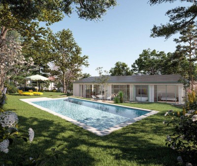 Rarität: Roland Rainer Bungalow am Fuße des Roten Berges