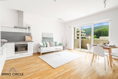 Moderne Singlewohnung mit Balkon in Graz-Gösting – auch als Investment interessant
