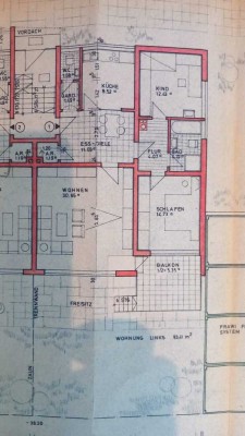 Ansprechende und gepflegte 3-Zimmer-Erdgeschosswohnung mit Balkon und Einbauküche in Feucht