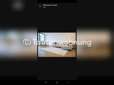 Tauschwohnung: Sehr gepflegte 2-Zimmer-Whg. – Südausrichtung – Loggia, EBK