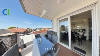 Offenes Wohnen mit Balkon – 2 Zimmer im Herzen von Damme