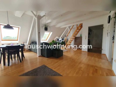 Tauschwohnung: Helle Maisonette Wohnung in Limmer