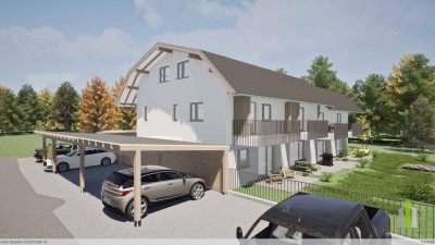 Projektstart für Ihr Traumhaus: Stilvolle Reihenhäuser mit Carport in begehrter Lage!