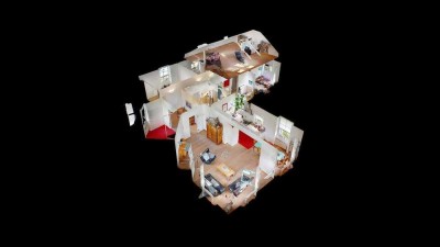 Stilvolle, neuwertige 6-Raum-Loft-Wohnung mit geh. Innenausstattung mit Balkon und EBK