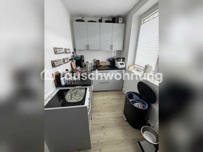 Tauschwohnung: Kleine Familie mit Hund sucht Wohnung mit Balkob/Terrasse