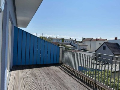 3,5 Zi. Maison. mit 2 Balkonen und Terrasse in ruhiger und strandnaher Lage