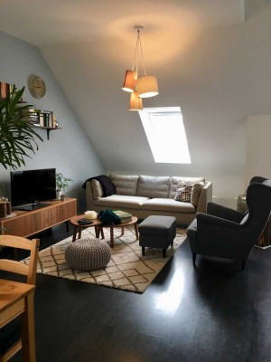 Moderne 3-Zimmer-Maisonette-Wohnung mit Balkon und Einbauküche in Ochsenhausen