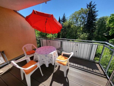 Schöne Wohnung Nähe Japanische Schule mit Blick ins Grüne