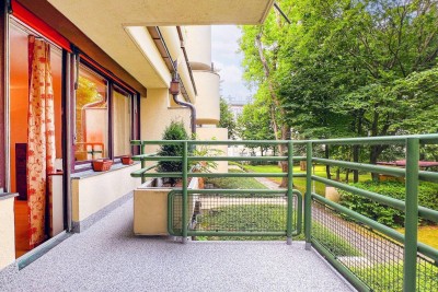 Familienfreundliche, barrierefreie 3-Zimmer-Wohnung mit Loggia &amp; Hallenbad nahe U4-Hütteldorf