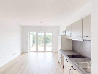 Moderne 1-Zimmer-Wohnung mit Balkon