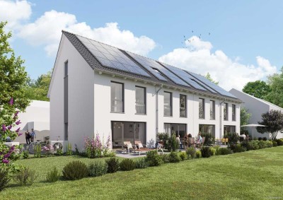 Modernes Reihenendhaus im KfW 40-Standard inkl. Keller in der beliebten Heimstätten-Siedlung