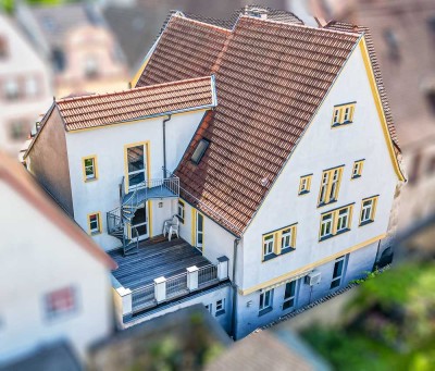 ++Topsanierte Denkmalimmobilie im Herzen von Karlstadt zvk, ca. 250 m² Wfl.++