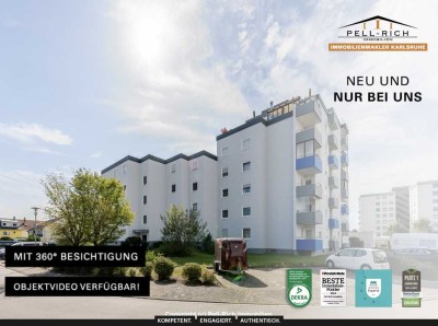 WOHNTRAUM: Helle 3-Zimmer-Wohnung mit Loggia in Westausrichtung und praktischer Raumaufteilung