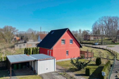 Sofort wohlfühlen: 4-Zi.-EFH mit Garten in Katzow